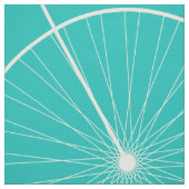 Vintager blauer Tag im Park-Fahrrad Stoff (Muster)