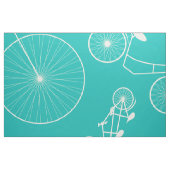 Vintager blauer Tag im Park-Fahrrad Stoff (Fat Quarter (45,7 x 55,9 cm))