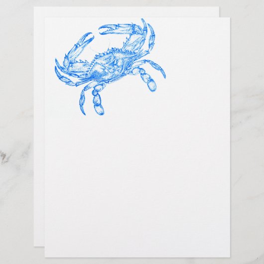 Vintager Blaukrabbe (Vorne/Hinten)