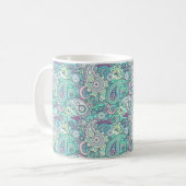Vintager Blaupaisley Kaffeetasse (Vorderseite Links)