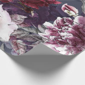 Vintager Bleistift bläserfarbenes, nahtloses Patte Geschenkpapier (Ecke)