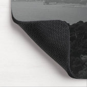 Vintager Blick auf Monaco Monte Carlo Mousepad (Ecke)