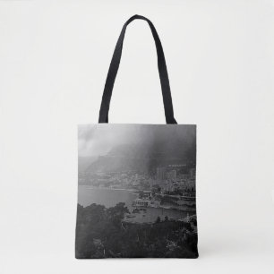 Vintager Blick auf Monaco Monte Carlo Tasche