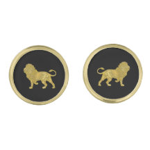 Vintager Blick-Goldlöwe