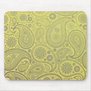 Vintager Blick Paisley-Gewebes Mousepad