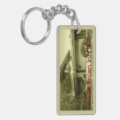 Vintager Blick Schlüsselkette Schlüsselanhänger (Vorderseite links)