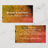 Vintager Blick - Visitenkarte (Vorne/Hinten)