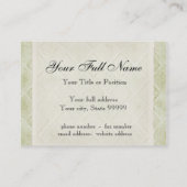 Vintager Blickblauer Hydrangea-Blumen-mit Visitenkarte (Rückseite)