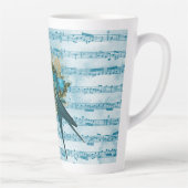 Vintager Blue Song Bird für Noten Milchtasse (Rechts)