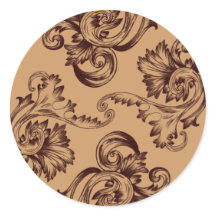 Vintager Blüh (Dunkelbraun)