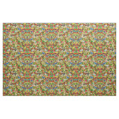 Vintager Blumen-Garten-bunter Schmetterling mit Stoff (Yard (91,4 cm))