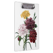 Vintager Blumenblumenstrauß Klemmbrett (Rechts)
