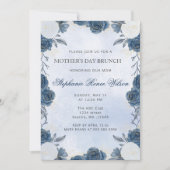 Vintager Blumenbrunch Einladung (Vorderseite)