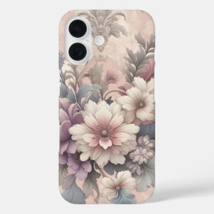 Vintager BlumenCase iPhone 16 Hülle