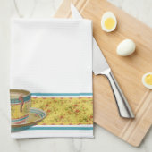 Vintager Blumencoffee-Cup Handtuch (Viertel Falte)