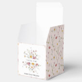 Vintager Blumendanke Geschenkschachtel (Geöffnet)