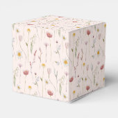 Vintager Blumendanke Geschenkschachtel (Rückseite)