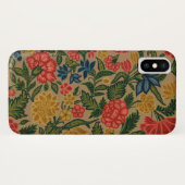 Vintager Blumendesigner Case-Mate iPhone Hülle (Rückseite (Horizontal))