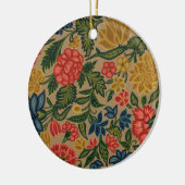 Vintager Blumendesigner Keramik Ornament (Links)