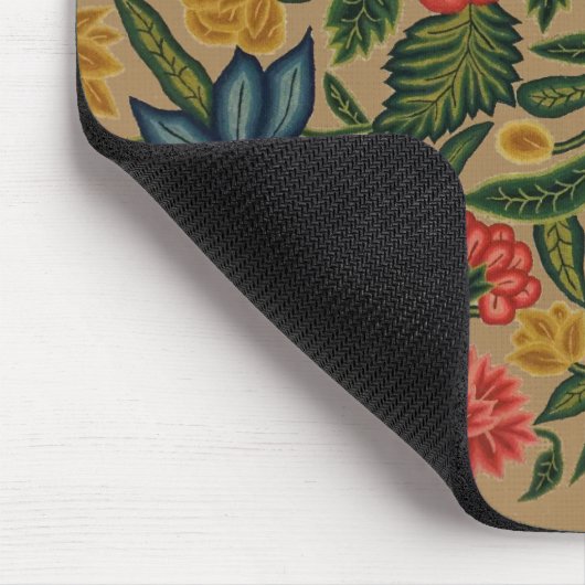 Vintager Blumendesigner Mousepad (Ecke)