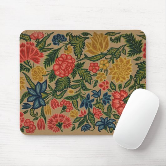 Vintager Blumendesigner Mousepad (Mit Mouse)