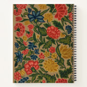 Vintager Blumendesigner Notizblock (Rückseite)