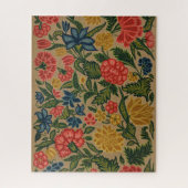 Vintager Blumendesigner Puzzle (Vertikal)