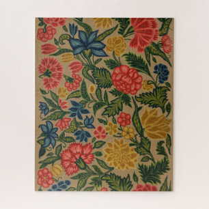 Vintager Blumendesigner Puzzle