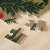 Vintager Blumendesigner Puzzle (Seite)
