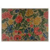 Vintager Blumendesigner Schneidebrett (Vorderseite)