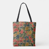 Vintager Blumendesigner Tasche (Rückseite)