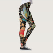 Vintager Blumendoodle: Orientalisches Design. Leggings (Rechts)