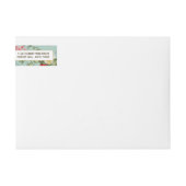 Vintager Blumengarten Botanische Hochzeit (Vorderseite)