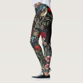 Vintager Blumengarten Leggings (Links)