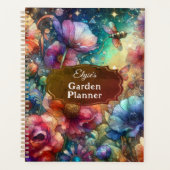 Vintager Blumengarten Planer (Vorderseite)