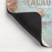 Vintager blumengeschichtlicher Franzose Mousepad (Ecke)