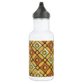 Vintager Blumenhintergrund Trinkflasche (Rechts)
