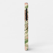 Vintager BlumenJungle Leopard Case-Mate iPhone Hülle (Hinten/Links)