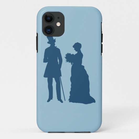 Vintager Blumenkäfig Case-Mate iPhone Hülle (Rückseite)