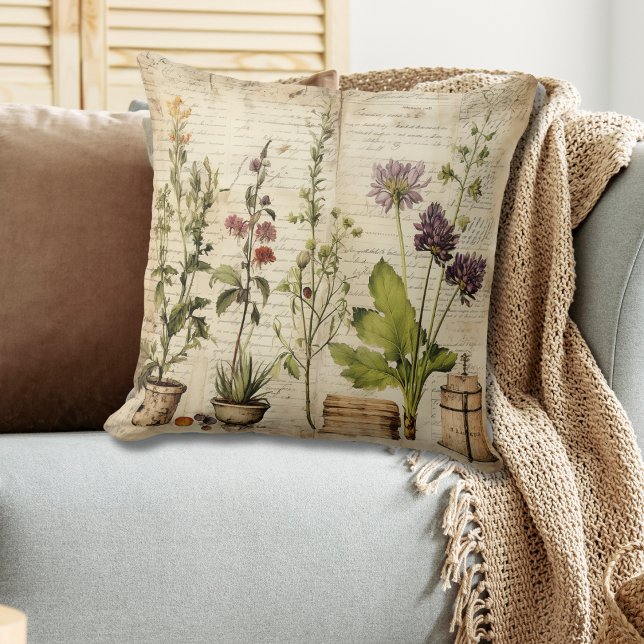 Vintager Blumenkissen Kissen (Von Creator hochgeladen)