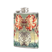 Vintager Blumenkolben 2 Flachmann (Links)