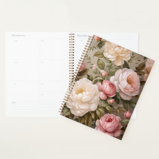 Vintager Blumenplaner mit zeitlosem Design Planer (Anzeige)