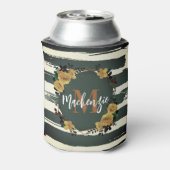 Vintager Blumenrahmen Dosenkühler (Kanne Rückseite)