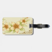 Vintager Blumenrahmen Gepäckanhänger (Rückseite horizontal)