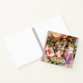 Vintager Blumenschmuck Notizblock (Innenseite)