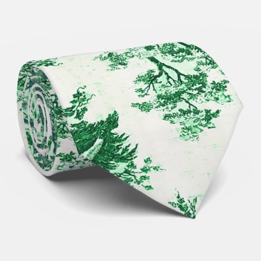 Vintager Blumenstrauß Krawatte (Gerollt)