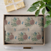 Vintager Blumenstrauß Seidenpapier (Geschenk)