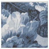 Vintager Blumentoile Botanischer Garten Stoff (Muster)