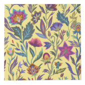 Vintager Blumenziermuster Viktorianischer Stil Würfel (Rechts)