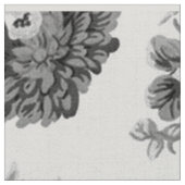 Vintager Blumenzwiebelzwirn, Botanischer Sättel Stoff (Nahaufnahme)
